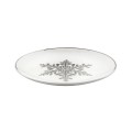 FLORINA Talerz deserowy świąteczny Elsa 20 cm porcelanowy