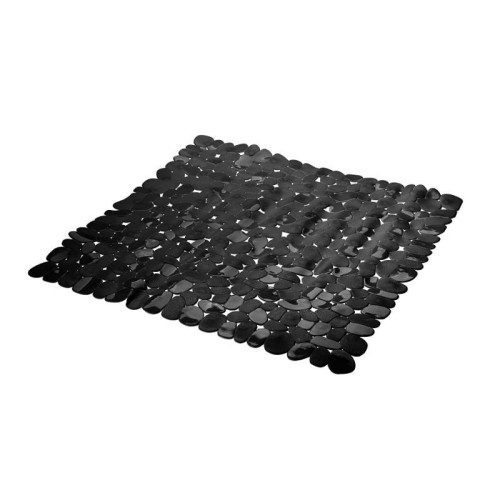 ALSEA Mata łazienkowa PEBBLE 53x53 cm czarna