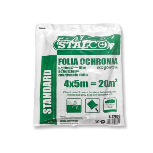 STALCO Folia malarska 4x5 m super gruba 900G S-47650