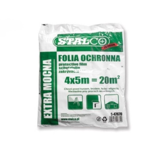 STALCO Folia ochronna premium 4x5 m extra mocna 500G S-47670