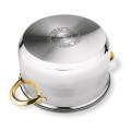 KonigHOFFER Garnek Faro Gold 24 cm 5,9L stal nierdzewna