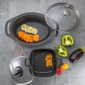 FLORINA Brytfanna aluminiowa Chef owalna 33,5x25x9,8CM 3,8L