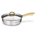 KonigHOFFER Zestaw garnków FARO GOLD 12 elementów