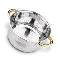 KonigHOFFER Zestaw garnków FARO GOLD 12 elementów