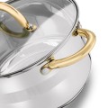 KonigHOFFER Zestaw garnków FARO GOLD 12 elementów