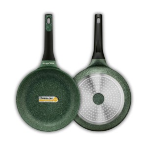 KonigHOFFER Patelnia granitowa Green Husk 24 cm