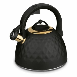 TADAR Czajnik Festo 3L mat czarny złoty