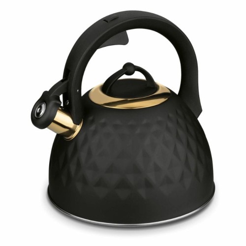 TADAR Czajnik Festo 3L mat czarny złoty