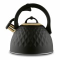 TADAR Czajnik Festo 3L mat czarny złoty