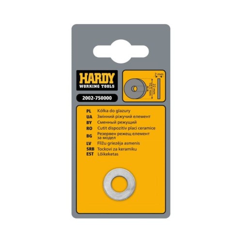 HARDY Kółko wymienne 22 x 10,5 x 2 glazura