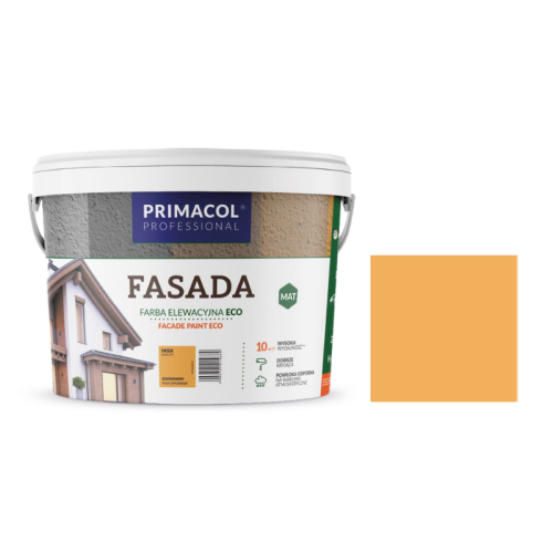 Primacol Fasada Eco Farba Elewacyjna Brzoskwiniowa 4,5 L