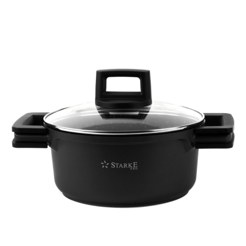 Starke Pro Garnek na indukcję non-stick z pokrywką Taylor Marble 2,4 l