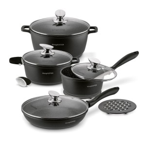 KonigHOFFER Zestaw garnków Dalg 8 elementów 2 nakładki i 2 podkładki