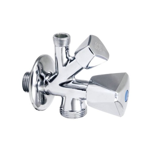 DEANTE Zawór kombinowany 1/2''-3/8''-3/4'' chrom VFA_K624