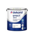 DEKORAL Farba EFFECT 3in1 biały z nutą beżu 2,5L