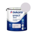 DEKORAL Farba EFFECT 3in1 szary jak mgiełka 2,5L