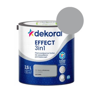 DEKORAL Farba EFFECT 3in1 szary ołówkowy 2,5L