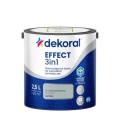 DEKORAL Farba EFFECT 3in1 szary pochmurny 2,5L