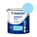 DEKORAL Farba EFFECT 3in1 jasny niebieski 2,5L