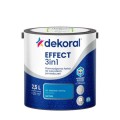 DEKORAL Farba EFFECT 3in1 niebieski ciemny 2,5L