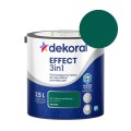 DEKORAL Farba EFFECT 3in1 zielony butelkowy 2,5L