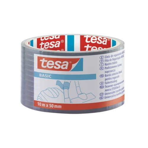 TESA Taśma naprawcza Basic 10m x 50mm szara