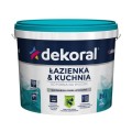 Dekoral Kuchnia&amp;Łazienka Maleinak farba lateksowa odporna na wilgoć biała 10 L