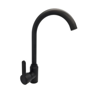 LIVENO Bateria zlewozmywakowa Piri black czarna
