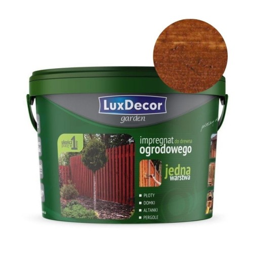 LUXDECOR Impregnat do drewna Garden orzech 9L