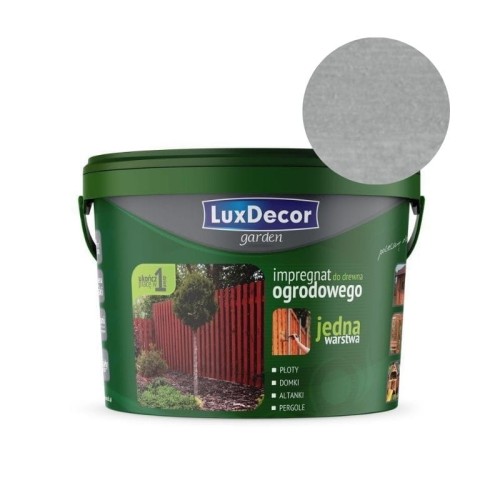 LUXDECOR Impregnat do drewna Garden szary 4,5L