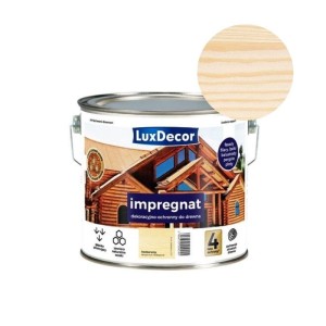 LUXDECOR Impregnat dekoracyjno-ochronny bezbarwny 2,7L