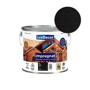 LUXDECOR Impregnat dekoracyjno-ochronny heban 2,7L