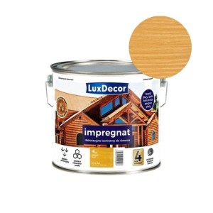 LUXDECOR Impregnat dekoracyjno-ochronny jasny dąb 2,7L 