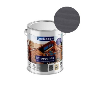 LUXDECOR Impregnat dekoracyjno-ochronny szary 4,5L