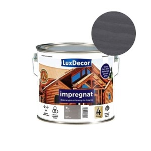 LUXDECOR Impregnat dekoracyjno-ochronny szary 2,7L 