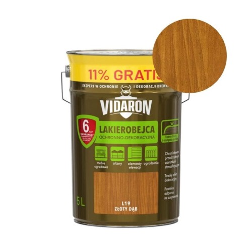 VIDARON Lakierobejca Złoty Dąb L19 5L