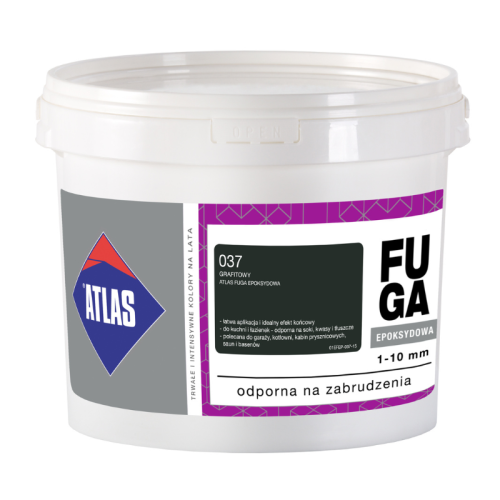 Atlas Fuga Epoksydowa 037 Grafitowy 2 kg