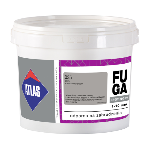 Atlas Fuga Epoksydowa 035 Szary 2 kg