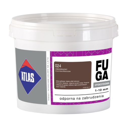 Atlas Fuga Epoksydowa 024 Ciemnobrązowy 2 kg