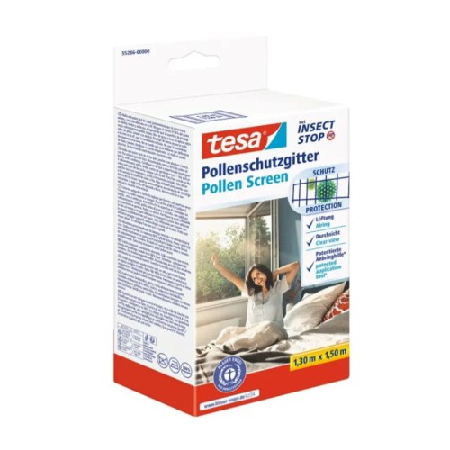TESA Moskitiera antyalergiczna 1,3x1,5m antracyt