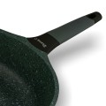 STARKE PRO Patelnia marmurowa z pokrywką Viridi 28 cm głęboka