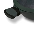 STARKE PRO Patelnia marmurowa z pokrywką Viridi 28 cm głęboka