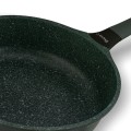 STARKE PRO Patelnia marmurowa z pokrywką Viridi 28 cm głęboka
