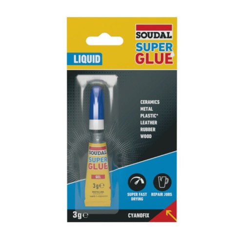 Soudal klej cyjanoakrylowy 84A 3g