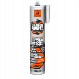 Dragon Power Crystal Tack klej montażowy bezbarwny 290ml