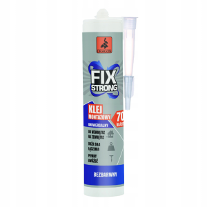 Dragon Fix strong Klej montażowy Bezbarwny 280 ml