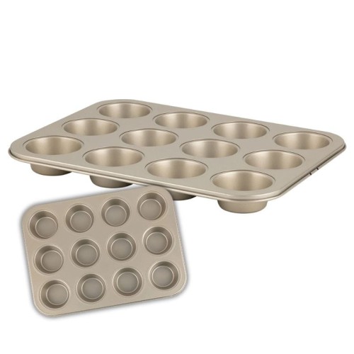 FLORINA Blacha do muffinek na 12 babeczek Cookie 35x26,5x3 cm