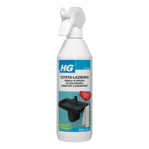 HG Pianka w Sprayu do Kolorowej Armatury Łazienkowej 500ml