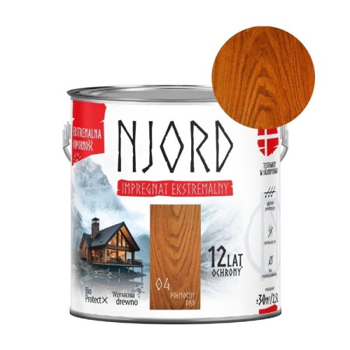 NJORD Impregnat ekstremalny do drewna - północny dąb 2,5L