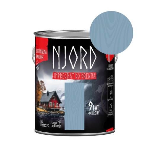 NJORD Impregnat do drewna - atlantyckie fale 5L